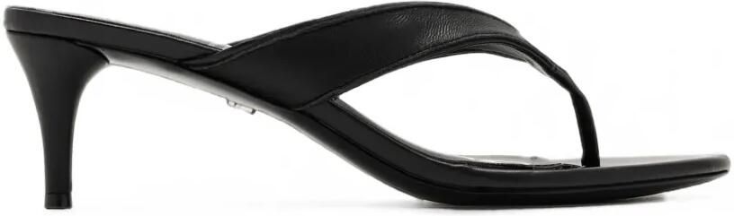 Sam Edelman Amie leren sandalen Zwart