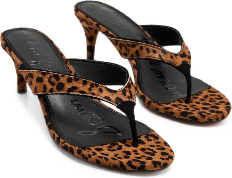 Sam Edelman Amie sandalen met dierenprint Bruin - Foto 3