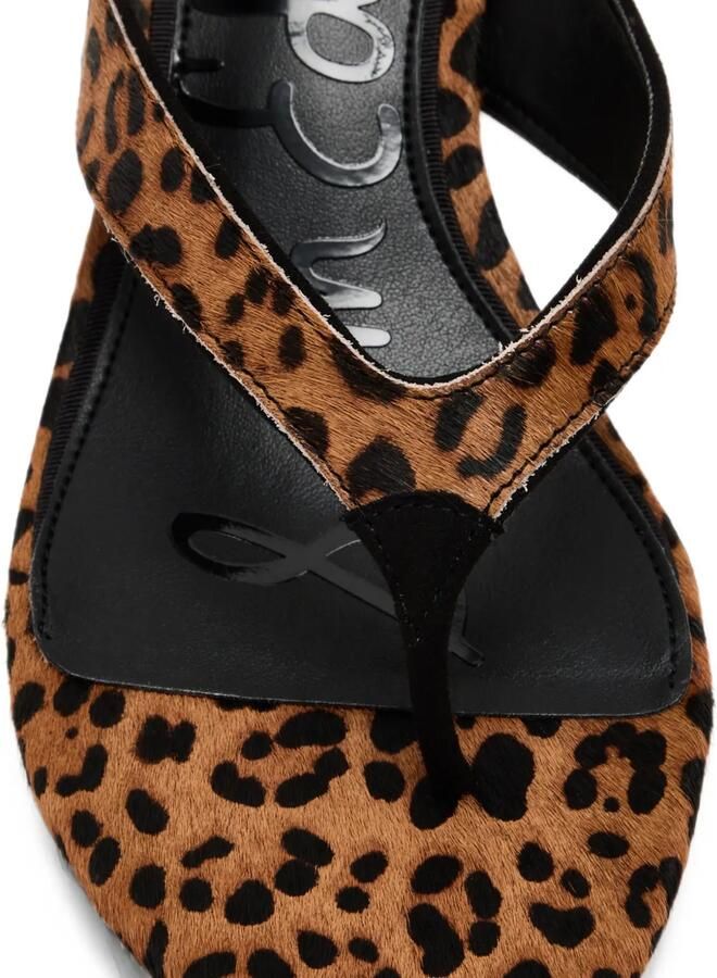 Sam Edelman Amie sandalen met dierenprint Bruin - Foto 2