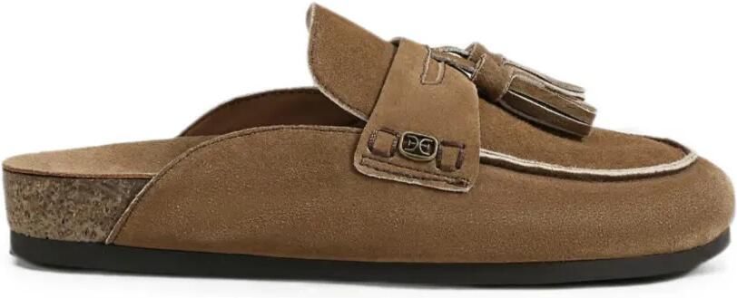 Sam Edelman Astrid muiltjes met kwastje Bruin