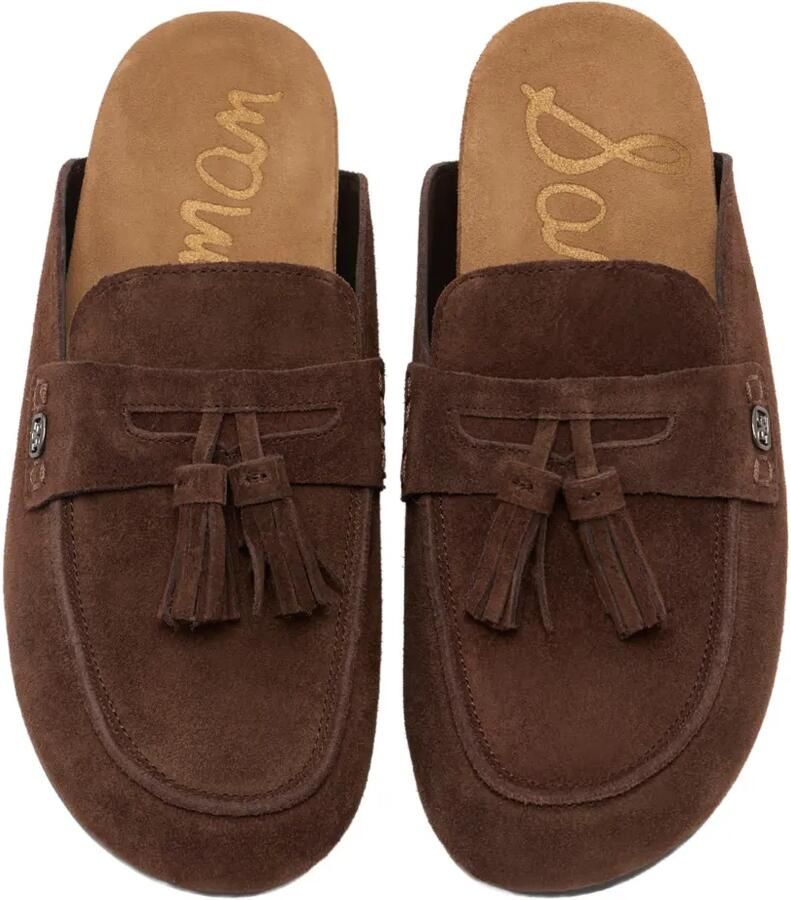Sam Edelman Astrid suède muiltjes met kwastje Bruin - Foto 2