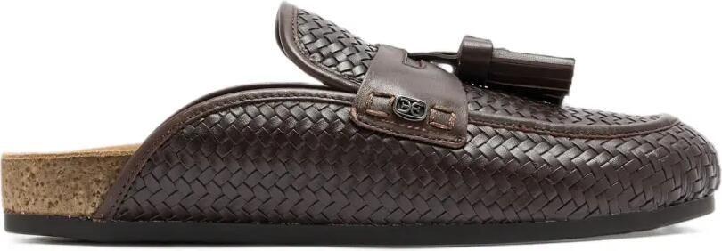 Sam Edelman Astrid Weave flat mules Bruin