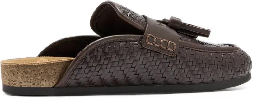 Sam Edelman Astrid Weave flat mules Bruin - Foto 4