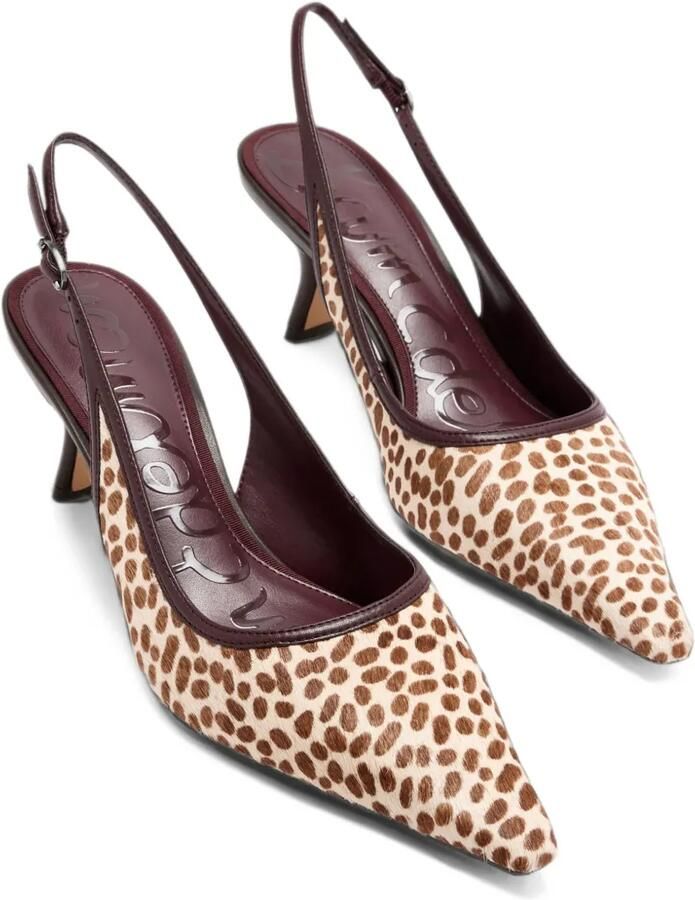 Sam Edelman Bianka animal-print pumps Beige