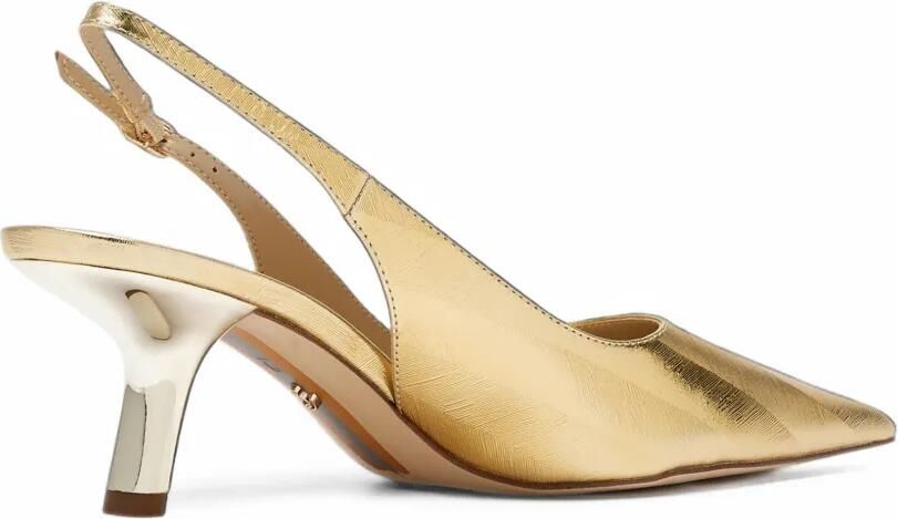 Sam Edelman Bianka slingback pumps Goud - Foto 4