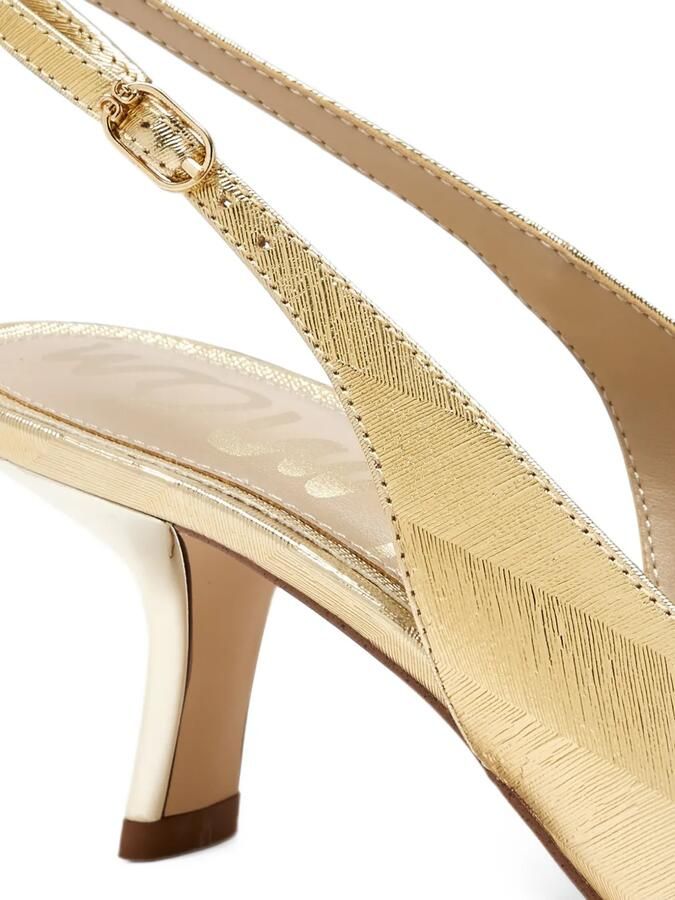 Sam Edelman Bianka slingback pumps Goud - Foto 2