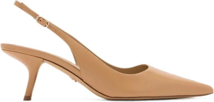 Sam Edelman Bianka slingback pumps met puntige neus Beige