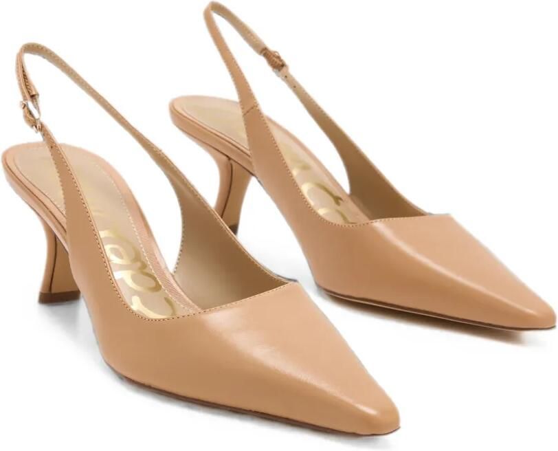 Sam Edelman Bianka slingback pumps met puntige neus Beige - Foto 3