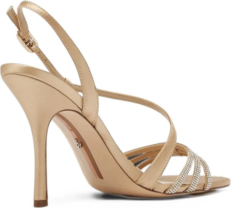 Sam Edelman Charli Glam crystal-embellished sandals Beige - Foto 3