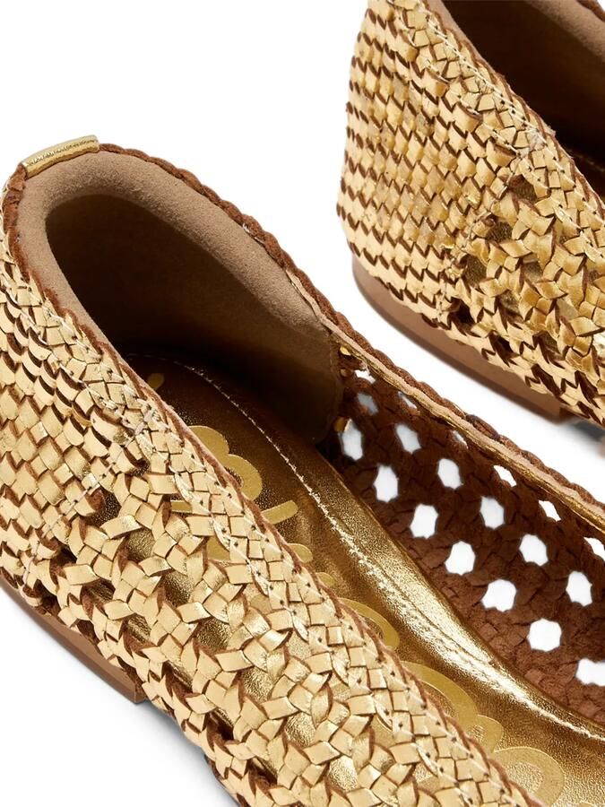 Sam Edelman Deena woven ballet flats Goud - Foto 2