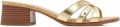 Sam Edelman Farrin leren sandalen Goud - Goud