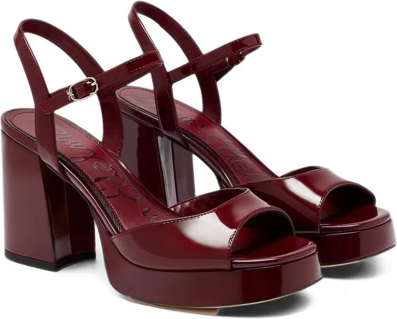 Sam Edelman Fleur platform patent leather sandals Rood - Foto 4