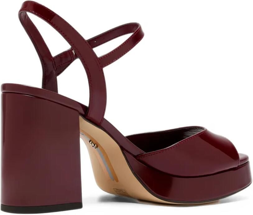 Sam Edelman Fleur platform patent leather sandals Rood - Foto 3