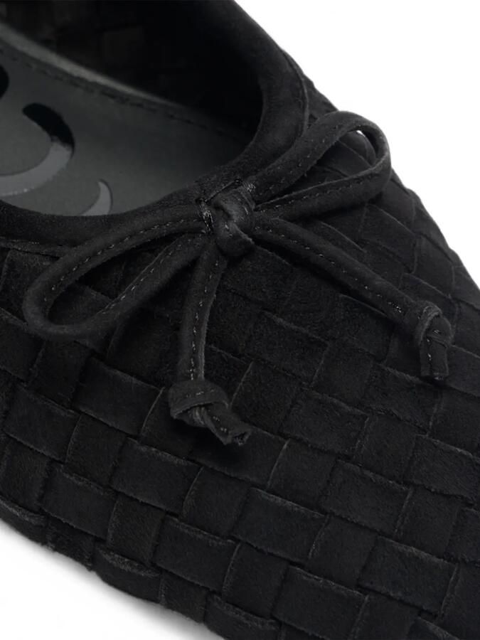 Sam Edelman Geweven suède ballerina's Zwart - Foto 2
