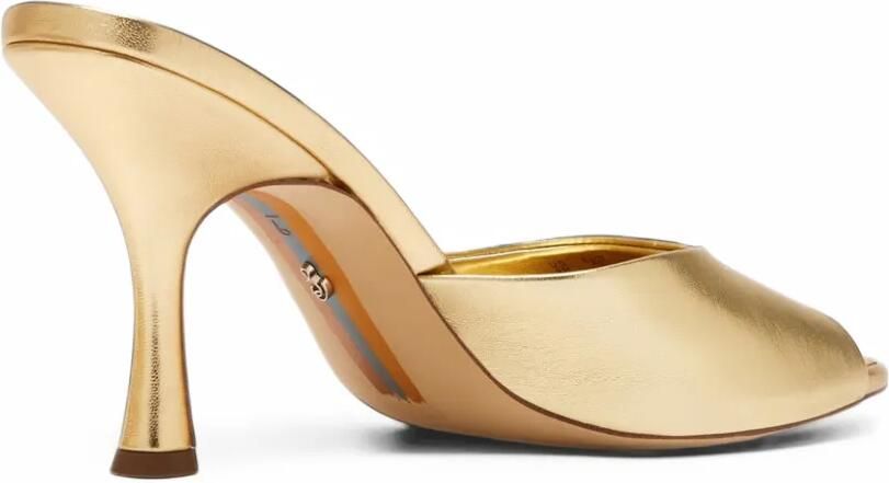 Sam Edelman Jeanie metallic heel sandals Goud - Foto 4