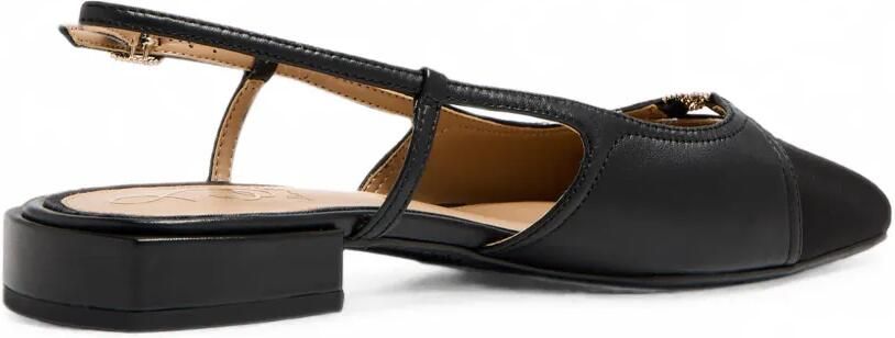Sam Edelman Kara 2 slingback pumps met logo-plakkaat Zwart - Foto 4