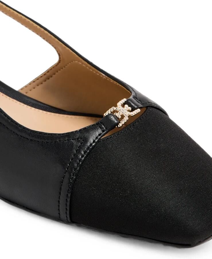 Sam Edelman Kara 2 slingback pumps met logo-plakkaat Zwart - Foto 2
