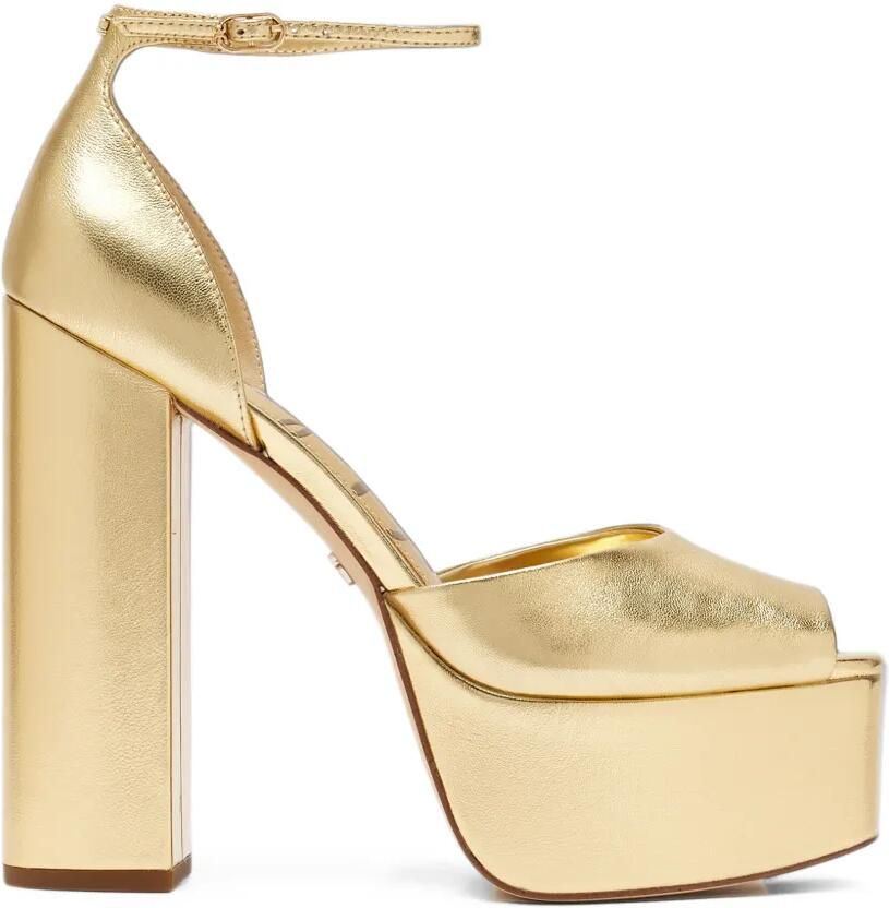 Sam Edelman Kirra platform sandals Goud
