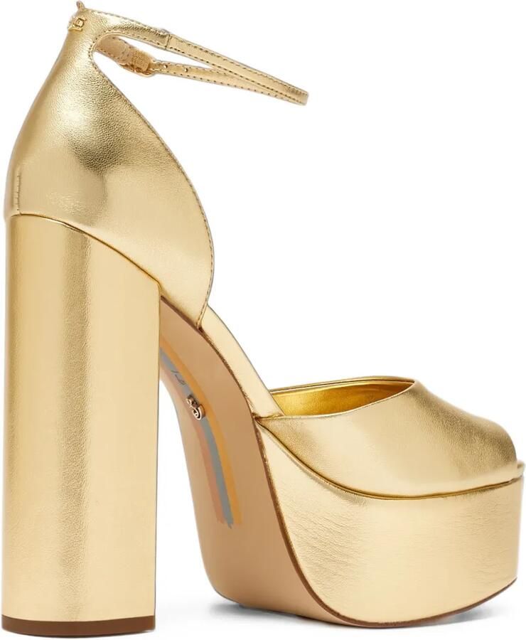 Sam Edelman Kirra platform sandals Goud - Foto 2