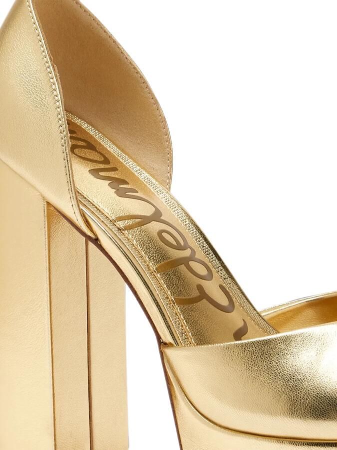 Sam Edelman Kirra platform sandals Goud - Foto 4