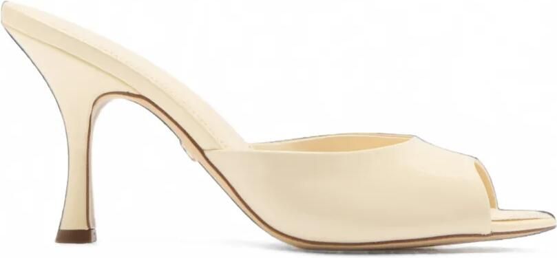 Sam Edelman Lakleren muiltjes met open neus Beige