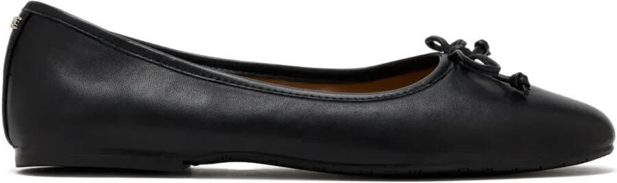 Sam Edelman Leren ballerina's met strikdetail Zwart