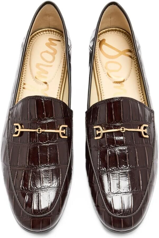 Sam Edelman Loraine croc-effect loafers Bruin - Foto 2