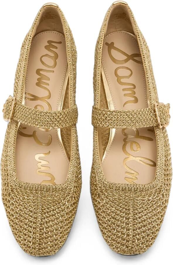 Sam Edelman Michaela Knit ballerina's Goud - Foto 3