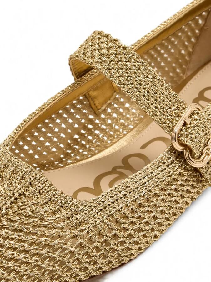 Sam Edelman Michaela Knit ballerina's Goud - Foto 2