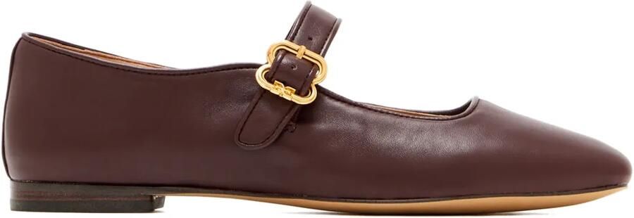 Sam Edelman Michaela Mary Jane ballerina's met gesp Bruin