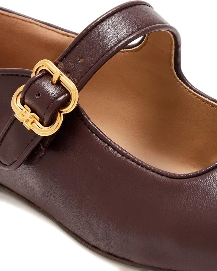 Sam Edelman Michaela Mary Jane ballerina's met gesp Bruin - Foto 2