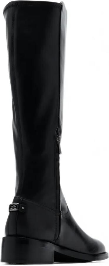 Sam Edelman Misty knielaarzen met logoplakkaat Zwart - Foto 4