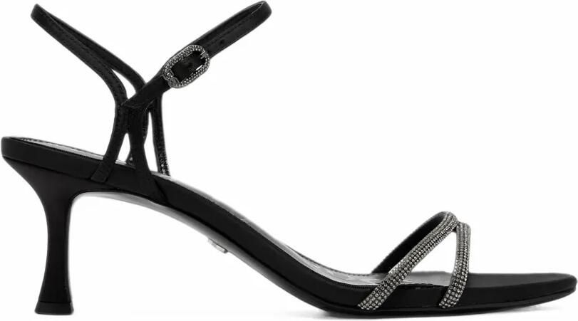 Sam Edelman Presley Glam crystal-embellished sandals Zwart