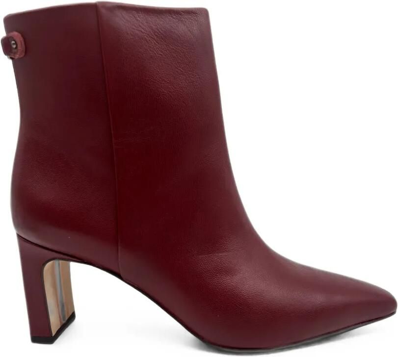 Sam Edelman Saige leather ankle boots Rood