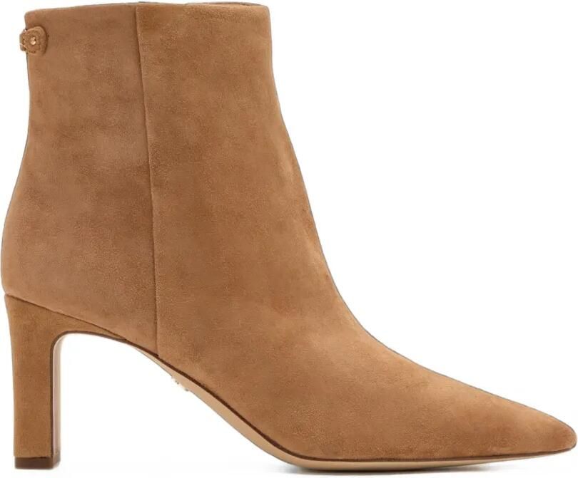 Sam Edelman suede pointed-toe ankle boots Bruin