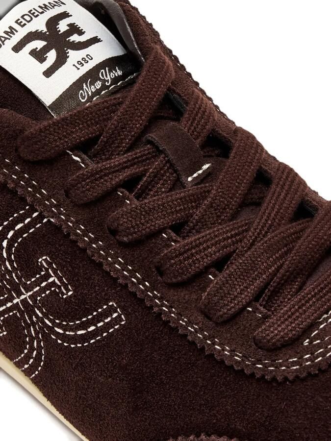 Sam Edelman Suède sneakers Bruin - Foto 3