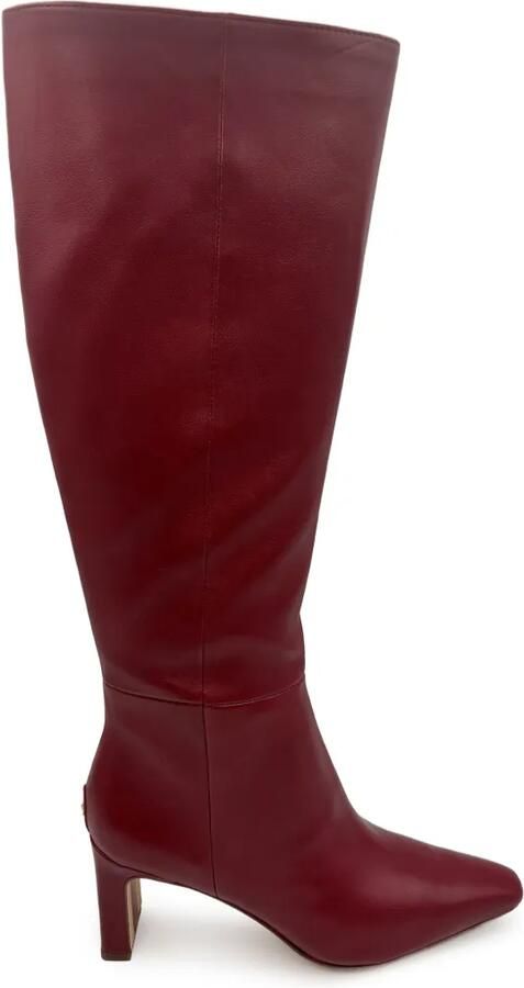 Sam Edelman Sylvia leather boots Rood