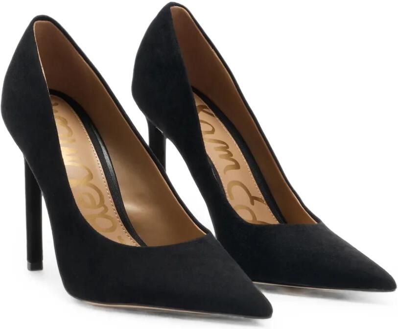 Sam Edelman Talula suède pumps met puntige neus Zwart - Foto 4