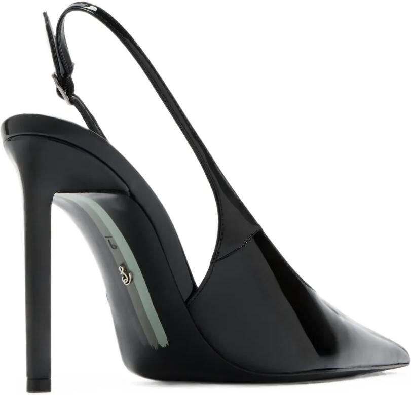 Sam Edelman Tegan slingback pumps met gelakte afwerking Zwart - Foto 2