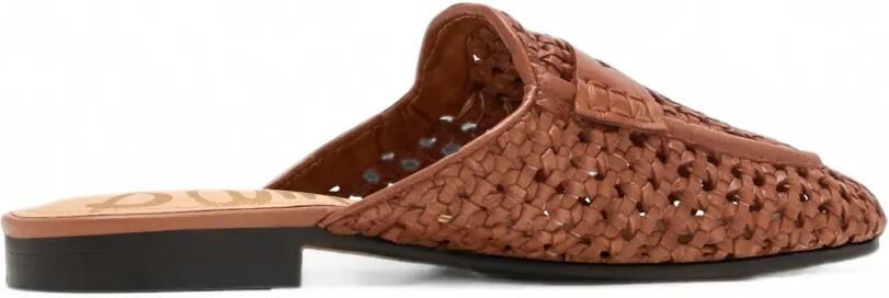 Sam Edelman Tullie geweven muiltjes Bruin - Foto 3