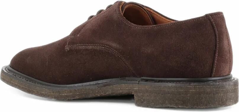 Sanders Charlie suède oxfordschoenen Bruin - Foto 4