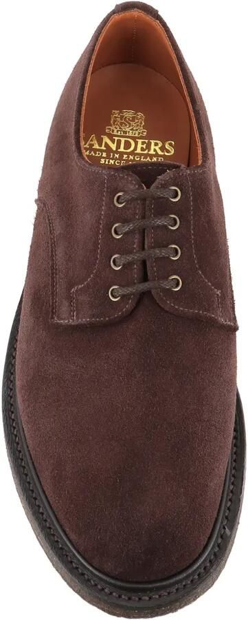 Sanders Charlie suède oxfordschoenen Bruin - Foto 2
