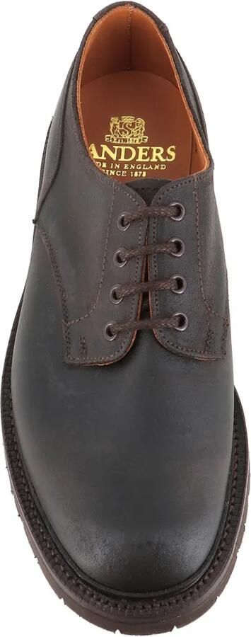 Sanders Fraser oxfordschoenen met wasachtige afwerking Bruin - Foto 3