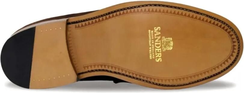 Sanders Suède loafers Bruin - Foto 4