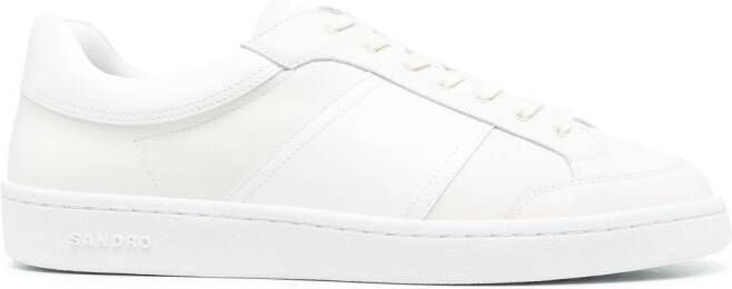 SANDRO H23 Retro low-top sneakers Wit