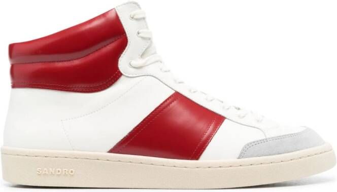 SANDRO High-top sneakers Red