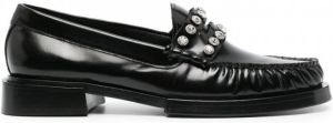 SANDRO Max loafers verfraaid met stras Zwart
