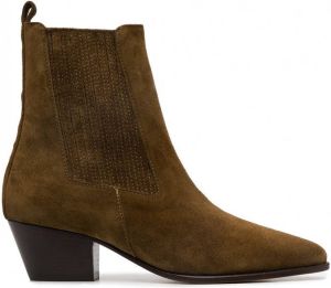 SANDRO Amelya enkellaarzen Beige