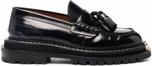 SANDRO Iron loafers met chunky zool Zwart