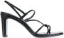SANDRO 80 mm sandalen met bandjes Zwart - Thumbnail 1